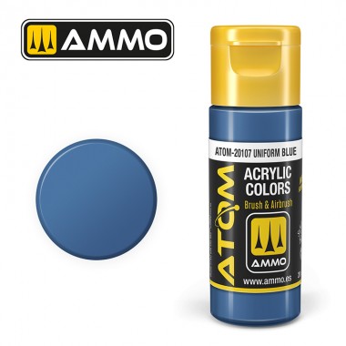 ATOM COLOR Uniform Blue - 20 ml
