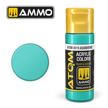 ATOM COLOR Aquamarine - 20 ml
