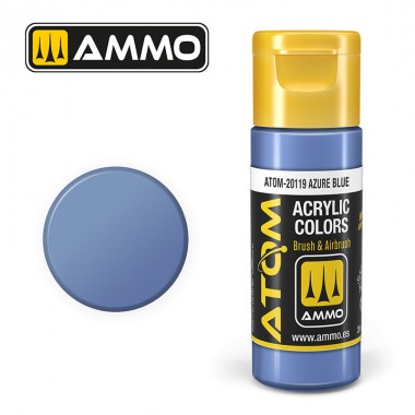ATOM COLOR Azure Blue - 20 ml