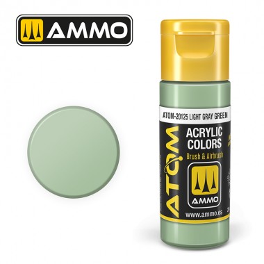 ATOM COLOR Light Gray Green - 20 ml