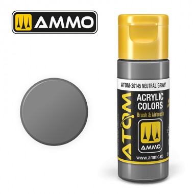 ATOM COLOR Neutral Gray - 20 ml