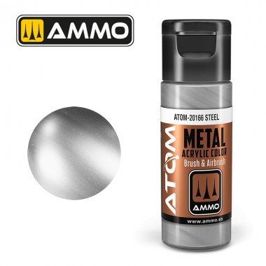 ATOM METALLIC Steel - 20 ml
