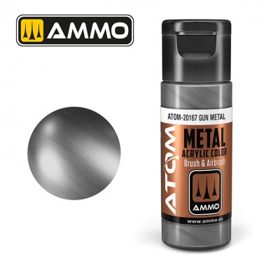 ATOM METALLIC Gun Metal - 20 ml