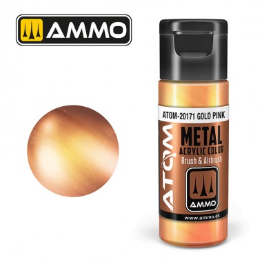 ATOM METALLIC Gold Pink - 20 ml