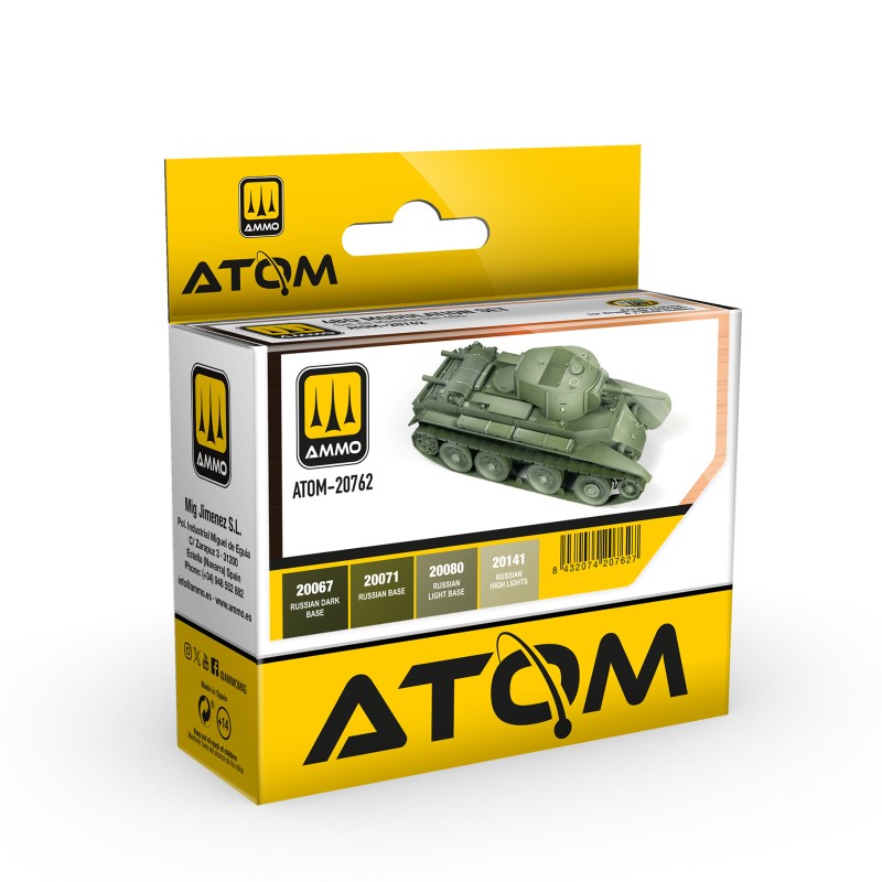 ATOM 4BO Modulation Set 4x20 ml