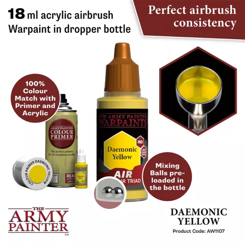 Warpaints Air: Daemonic Yellow 18 ml
