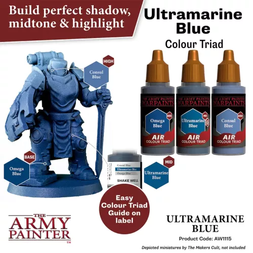 Warpaints Air: Ultramarine Blue 18 ml