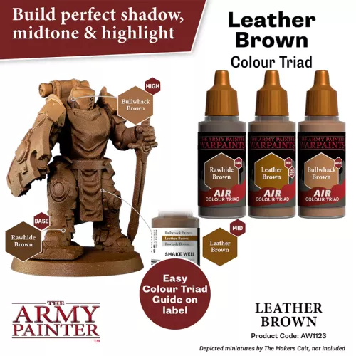 Warpaints Air: Leather Brown 18 ml
