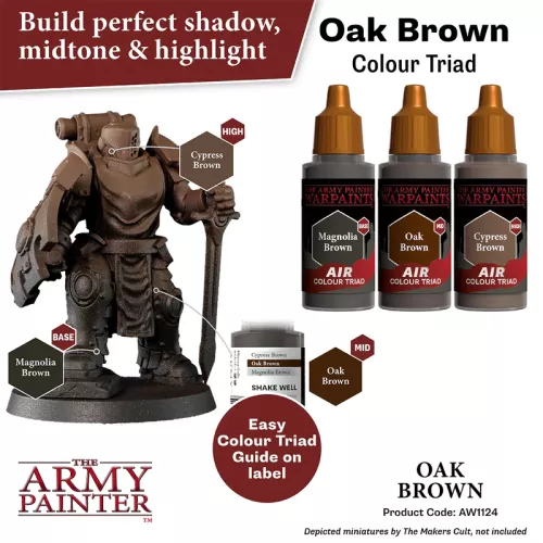 Warpaints Air: Oak Brown 18 ml