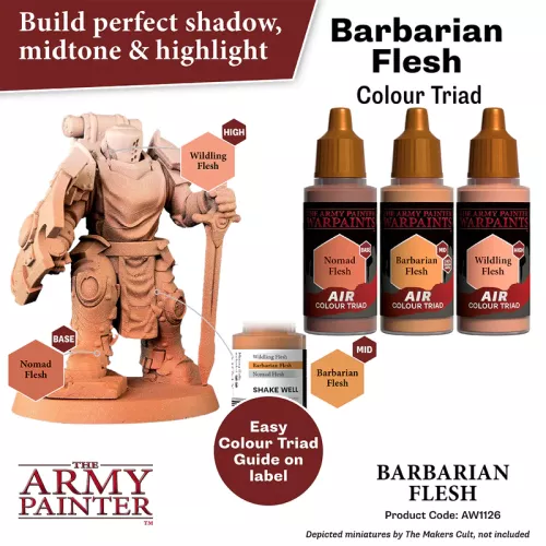 Warpaints Air: Barbarian Flesh 18 ml