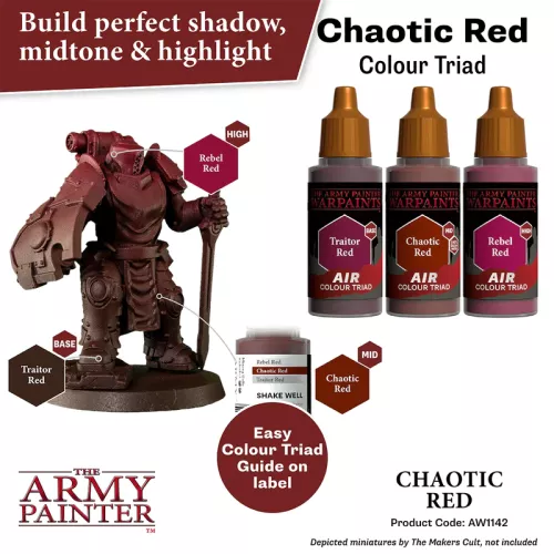 Warpaints Air: Chaotic Red 18 ml