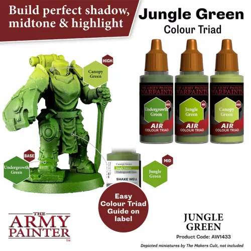 Warpaints Air: Jungle Green 18 ml