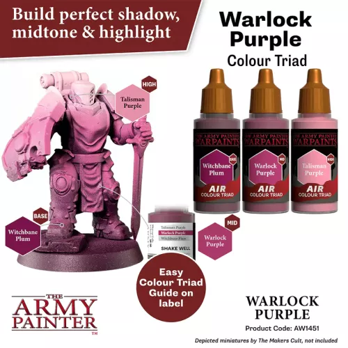 Warpaints Air: Warlock Purple 18 ml