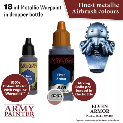 Warpaints Air Metallics: Elven Armor 18 ml