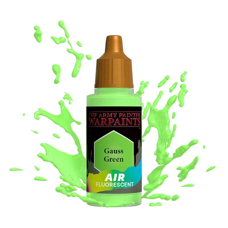 Warpaints Air Fluorescent: Gauss Green 18 ml