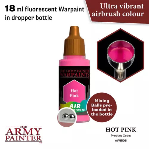 Warpaints Air Fluorescent: Hot Pink 18 ml