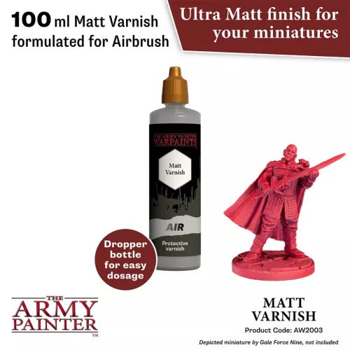 Anti-shine Varnish, 100 ml