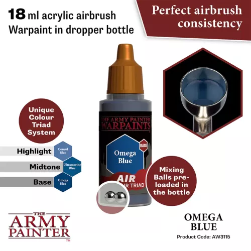 Warpaints Air: Omega Blue 18 ml