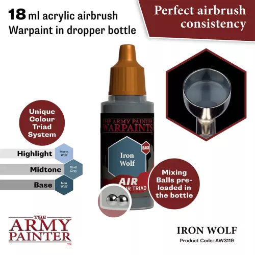 Warpaints Air: Iron Wolf 18 ml