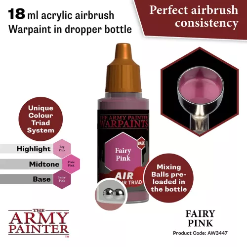 Warpaints Air: Fairy Pink 18 ml