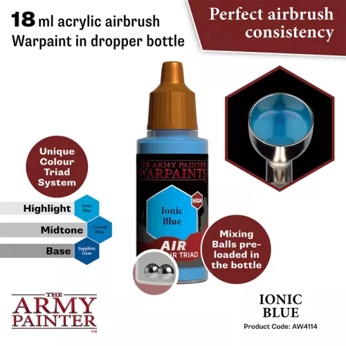 Warpaints Air: Ionic Blue 18 ml