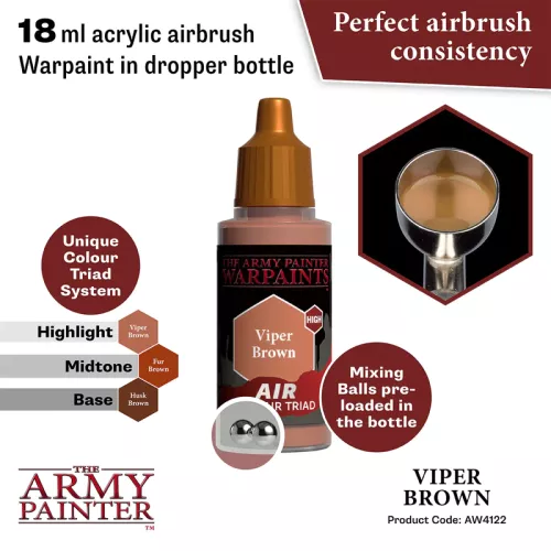 Warpaints Air: Viper Brown 18 ml