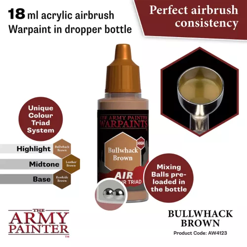 Warpaints Air: Bullwhack Brown 18 ml