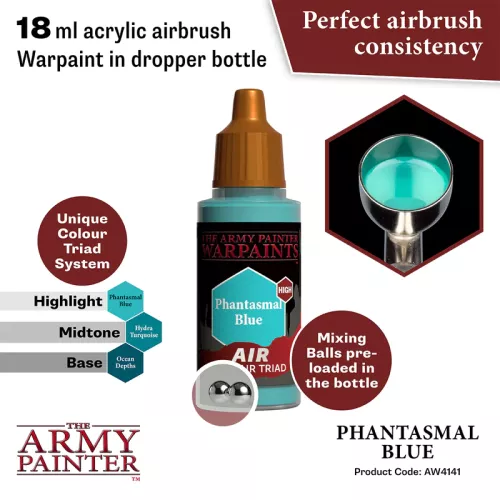 Warpaints Air: Phantasmal Blue 18 ml