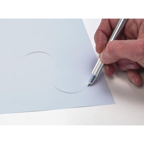 Aluminiumkniv med roterande spets 360°