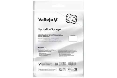 Vallejo Wet Palette: Hydration Sponges (Reusable) (220x140mm) (2pcs)