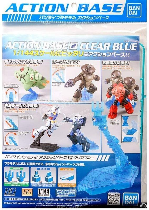 Action Base 2 Clear Blue