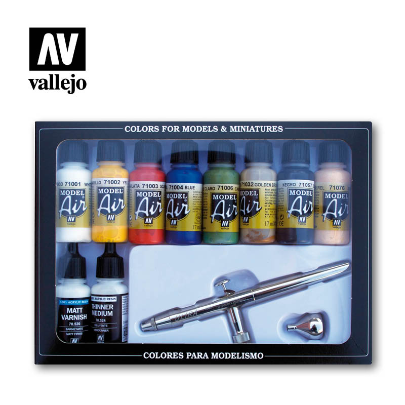 Airbrushfärge från Vallejo