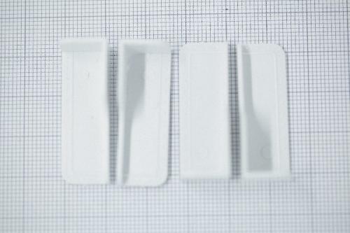 Plattor för sidoljus 12x35 mm 2 st