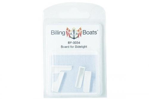 Plattor för sidoljus 10x23 mm 2 st