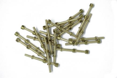 Relingsstöttor 17 mm 2 hål 20st