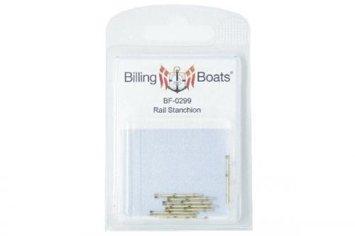 Relingsstöttor 23 mm 2 hål 10st