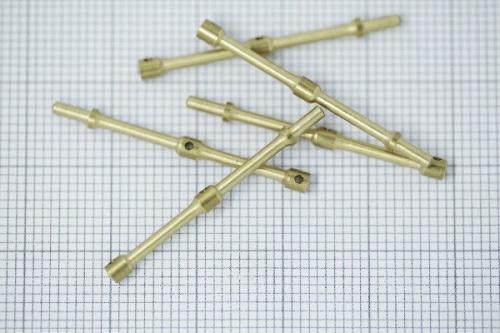 Relingsstöttor 30 mm 2 hål 5st