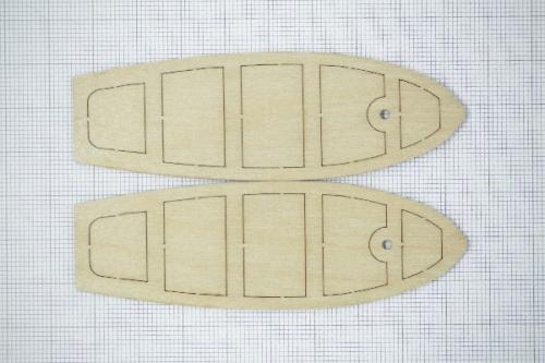 Träsitsar till livbåt 233 2st