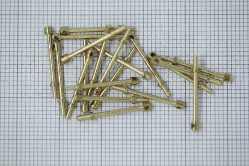 Relingsstöttor 15 mm 1 hål 20st