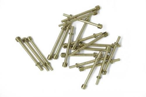 Relingsstöttor 15 mm 1 hål 20st