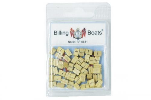 Träblock trippelt 7,5mm 50st