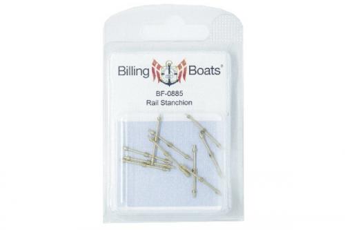 Relingsstöttor 26 mm 1 hål 10st