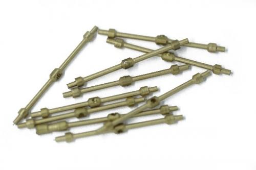 Relingsstöttor 26 mm 1 hål 10st