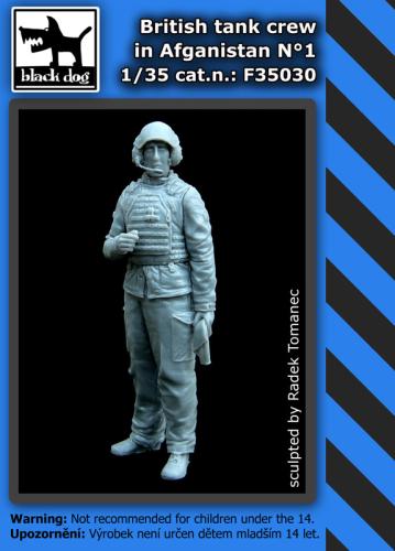 British tank crew Afghanistan N°1 1/35