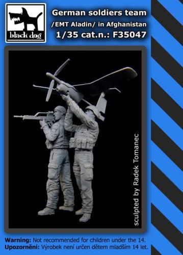 German Soldiers Team EMT Aladin in Afghanistan 1/35