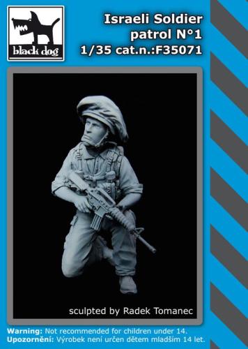 Israeli Soldier patrol no.1 1/35