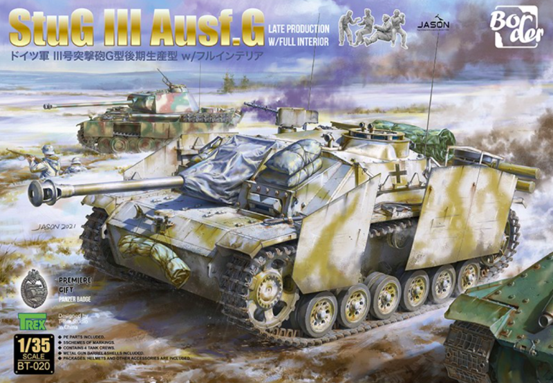 StuG III Ausf. G Late Production w/Full Interior 1/35
