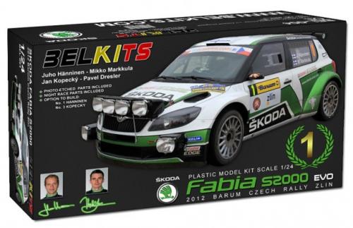 Skoda Fabia S2000 Kopecky/Hanninen 1/24