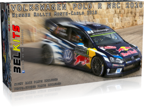 Volkswagen Polo R Wrc 2016 Ogier/Latvala/Mikkelsen 1/24
