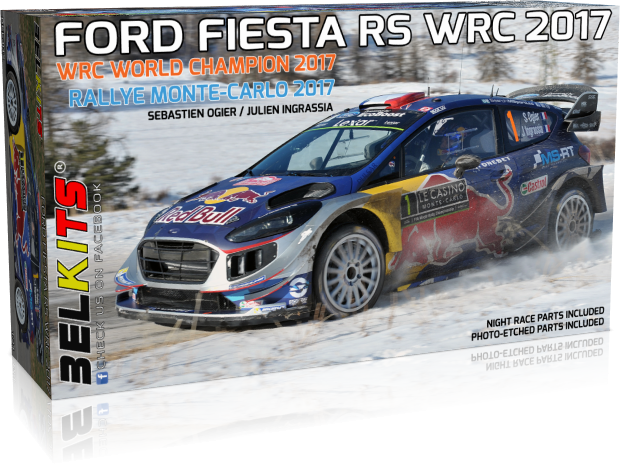 FORD FIESTA RS WRC 2017 WRC WORLD CHAMPION 2017 1/24